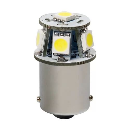 Lampa SMD 6 LED, 12V BA15S, fehér (0157933)