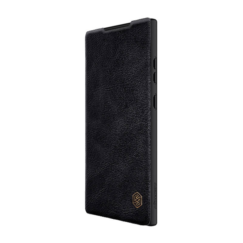 Nillkin Qin Leather Pro case for SAMSUNG S23 Ultra (black) Nillkin Qin Leather Pro case for SAMSUNG S23 Ultra (black)