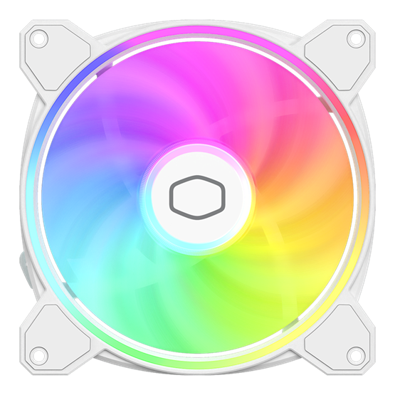 Cooler Master  14cm MasterFan MF140 Halo2   MFL-B4DW-16NP2-R2 Fehér Cooler Master  14cm MasterFan MF140 Halo2   MFL-B4DW-16NP2-R2 Fehér