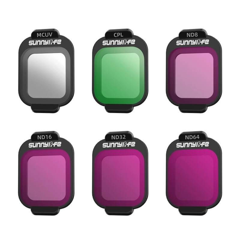  Sunnylife do DJI Flip Filtry MCUV, CPL, ND8, ND16, ND32, ND64