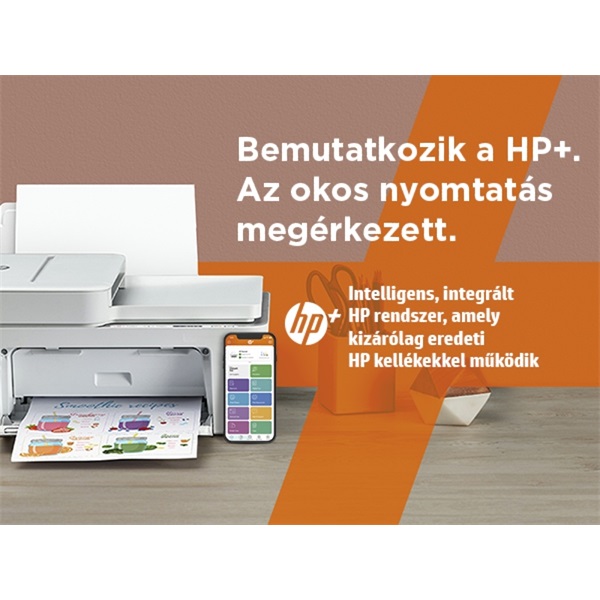 HP DeskJet Plus 4120E tintasugaras multifunkciós Instant Ink ready nyomtató (26Q90B)