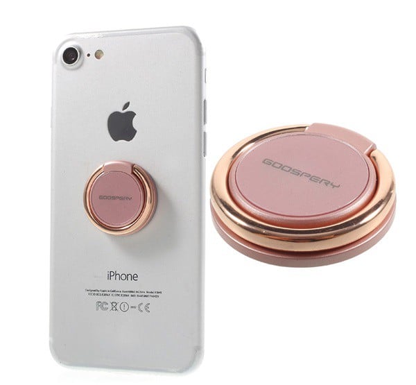 MERCURY RING telefontartó gyűrű (fém, ragasztható, telefon tartó, kitámasztó, 360°-ban forgatható) ROZÉARANY MERCURY RING telefontartó gyűrű (fém, ragasztható, telefon tartó, kitámasztó, 360°-ban forgatható) ROZÉARANY