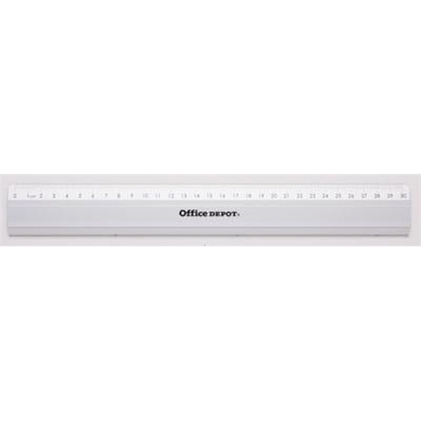 Office Depot 30cm-es alumínium vonalzó Office Depot 30cm-es alumínium vonalzó