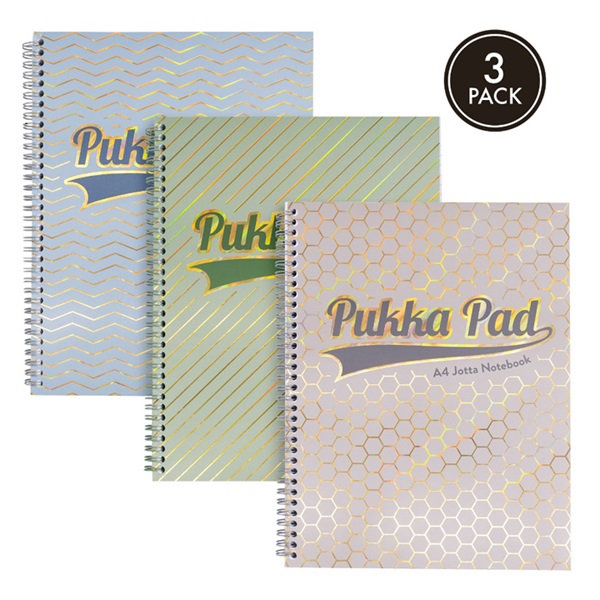 Pukka Pad Jotta Pad Haze A4 200 oldal vonalas spirálfüzet Pukka Pad Jotta Pad Haze A4 200 oldal vonalas spirálfüzet