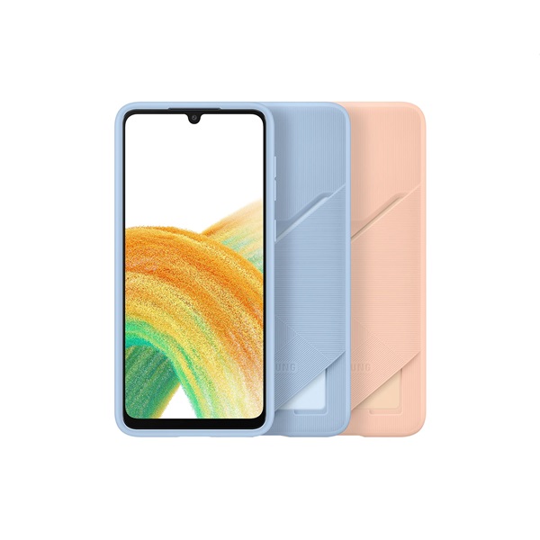 Samsung Galaxy A33 5G Card Slot, gyári tok, kék (EF-OA336TL)