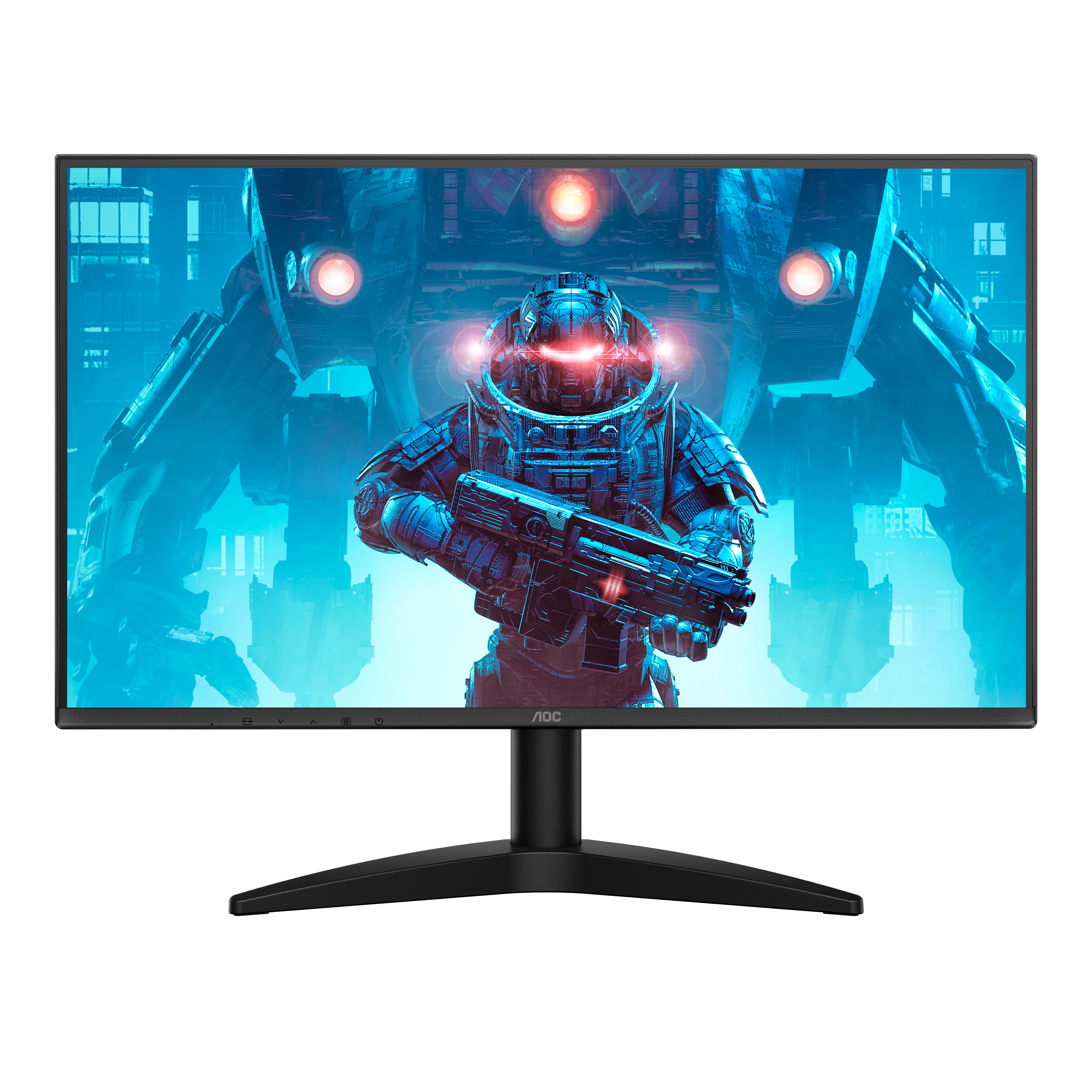 AOC 23,8" Q24B36X Monitor - 2560x1440, QHD, LED, IPS, 144Hz, 0,5ms, FreeSync, Gamer, Fekete