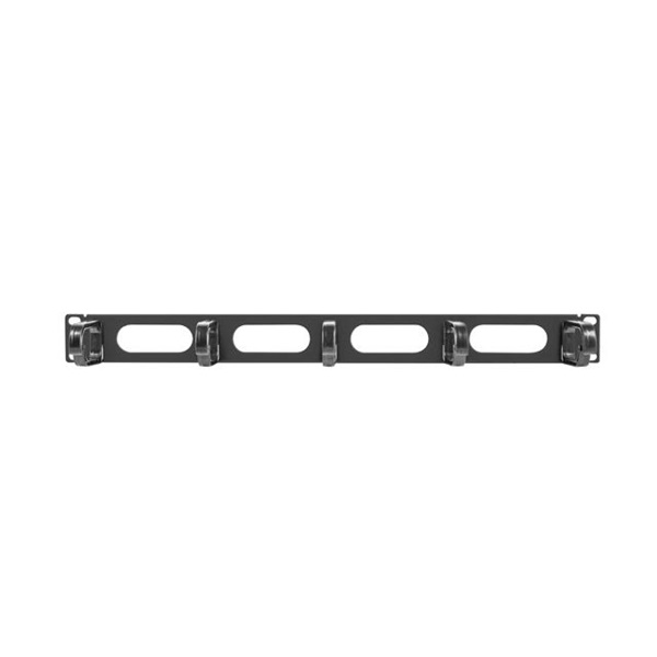 Lanberg 1U 19" kábelrendező fekete (AK-1205-B)