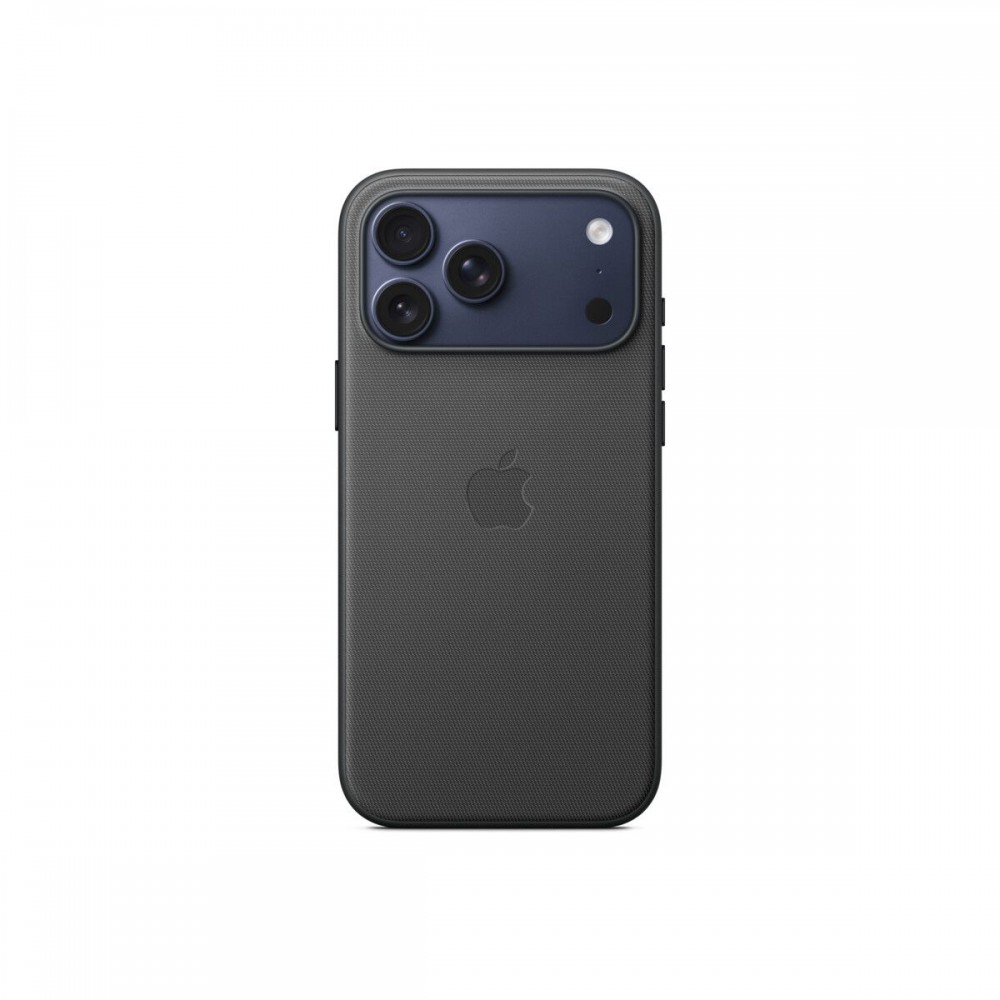 Apple iPhone 17 Pro Max TechWoven fekete szövettok