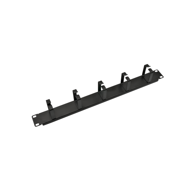 Walisec    CM-02 Kábel rendező panel  Gyűrű panel 1U(19") rackszekrény Kiegészítő Fekete