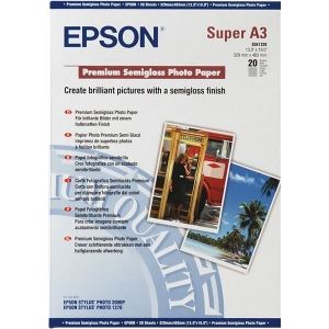 Epson A3+ félfényes Fotópapír 20db 251g/m2  (C13S041328)