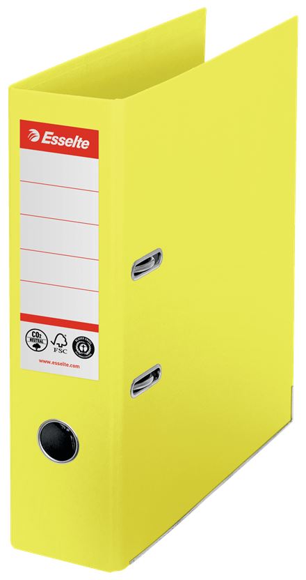 Esselte No.1 környezetbarát iratrendező sárga (627566)