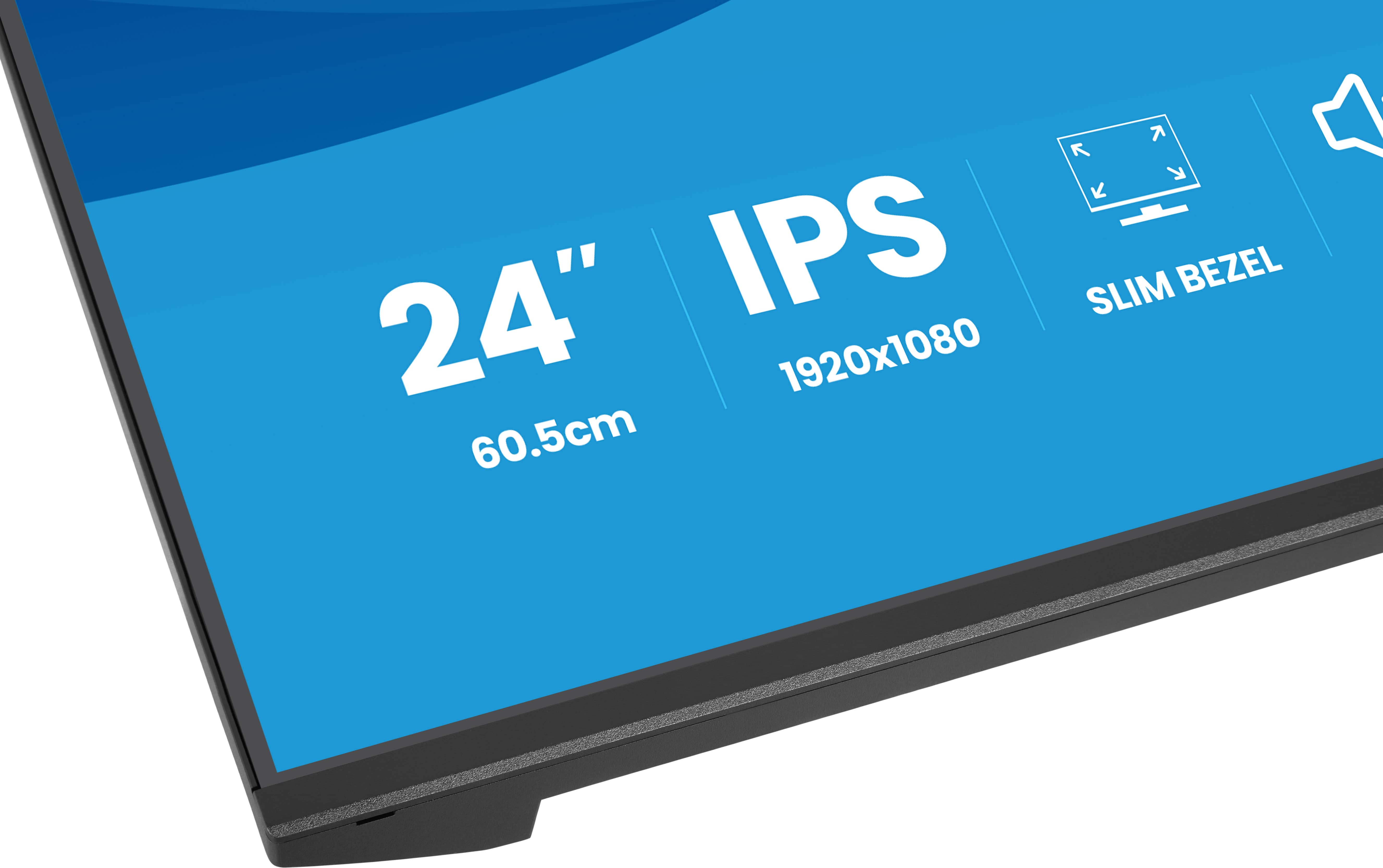 iiyama 23,8" ProLite X2491HS-B1 IPS LED Monitor -  1920x1080, Full HD, 120Hz, 1ms, Hangszóró, Fekete