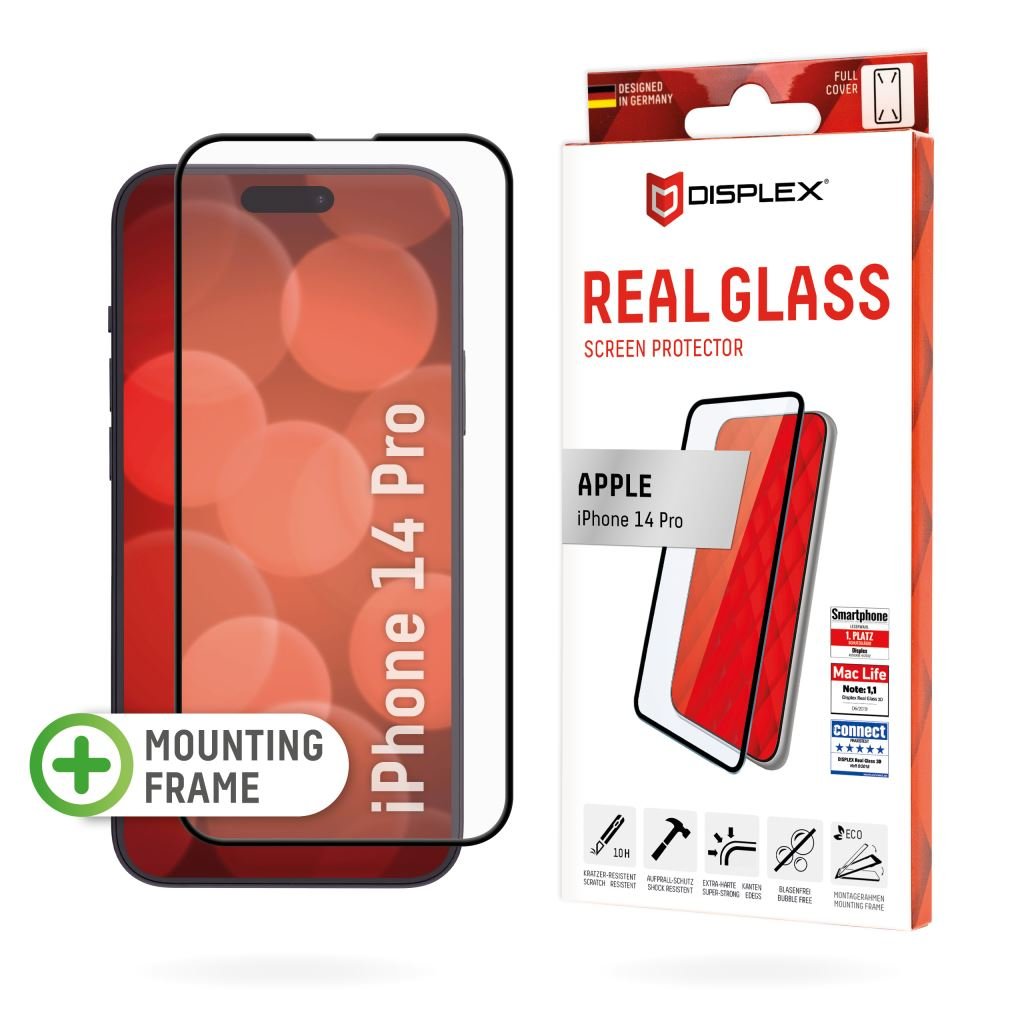 Displex Full Cover iPhone 14 Pro edzett üveg kijelzővédő (1703)
