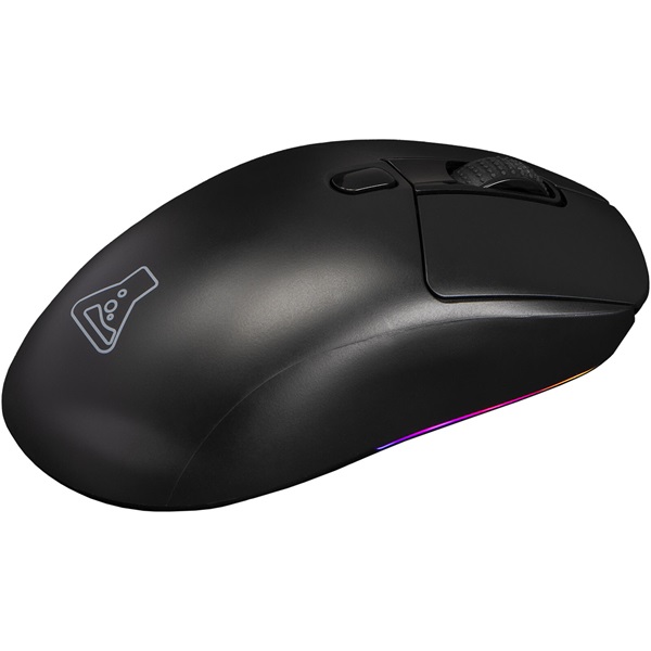 The G-Lab  KULT-TITAN-B  Bluetooth  RGB LED Vezeték nélküli Gamer Egér fekete 
