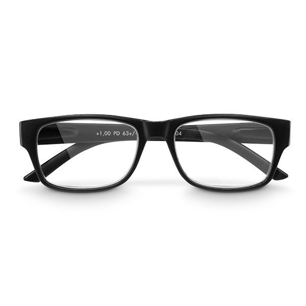 Hama olvasószemüveg műanyag matt fekete +1.0 dpt (00096218)