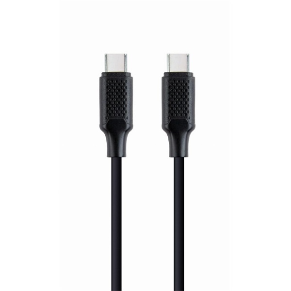 Gembird kábel USB Type-C apa - USB Type-C apa 2.0 adat+töltőkábel 100W Gyorstöltés 1,5m Fekete Gembird kábel USB Type-C apa - USB Type-C apa 2.0 adat+töltőkábel 100W Gyorstöltés 1,5m Fekete