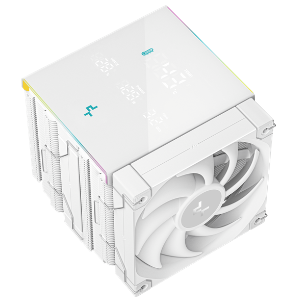 DeepCool  AK620 DIGITAL PRO WH  25 dB; max, 103,45 m3/h; 4pin csatlakozó CPU Cooler Fehér 
