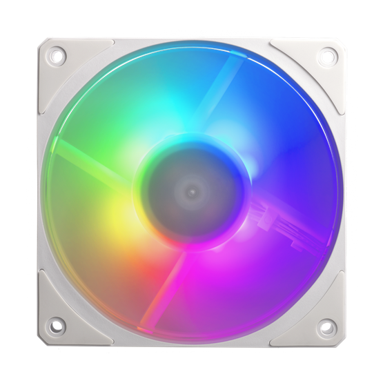  Cooler Master MFZ-M2DW-24NP2-R1 Case Fan 12cm  Mobius 120P ARGB Hűtő ventilátor Fehér