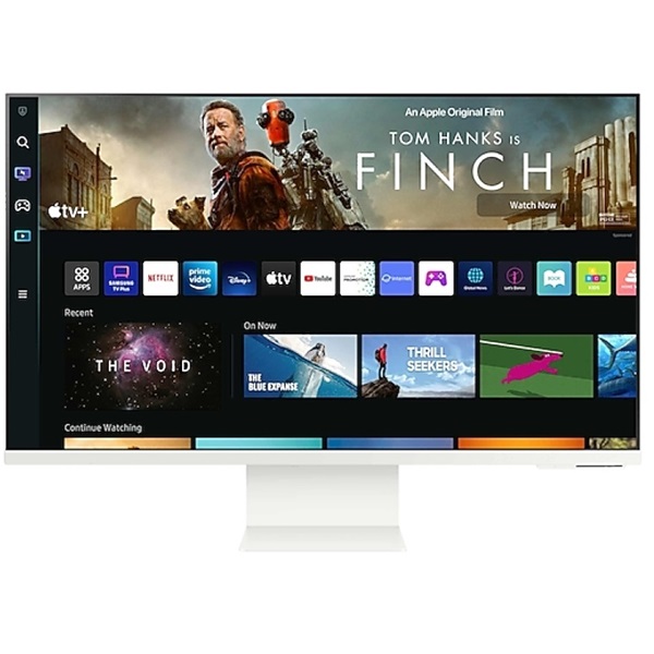 32" Samsung Smart M8 LCD monitor fehér (LS32BM801UUXEN)