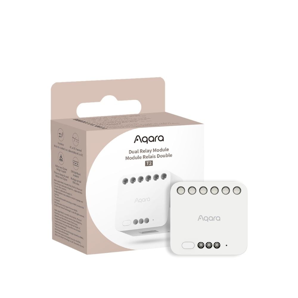 Aqara T2 kapcsolómodul fogyasztásmérő funkcióval (AQA-REL-T2LN) Aqara T2 kapcsolómodul fogyasztásmérő funkcióval (AQA-REL-T2LN)