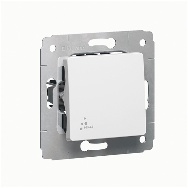 Legrand 773609 Cariva fehér 1 pólusú IP44 kapcsoló Legrand 773609 Cariva fehér 1 pólusú IP44 kapcsoló