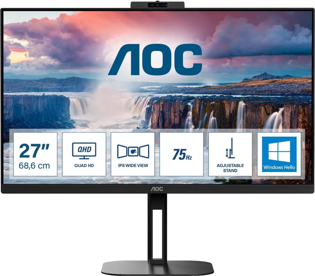 AOC Q27V5CW/BK 27" LCD monitor