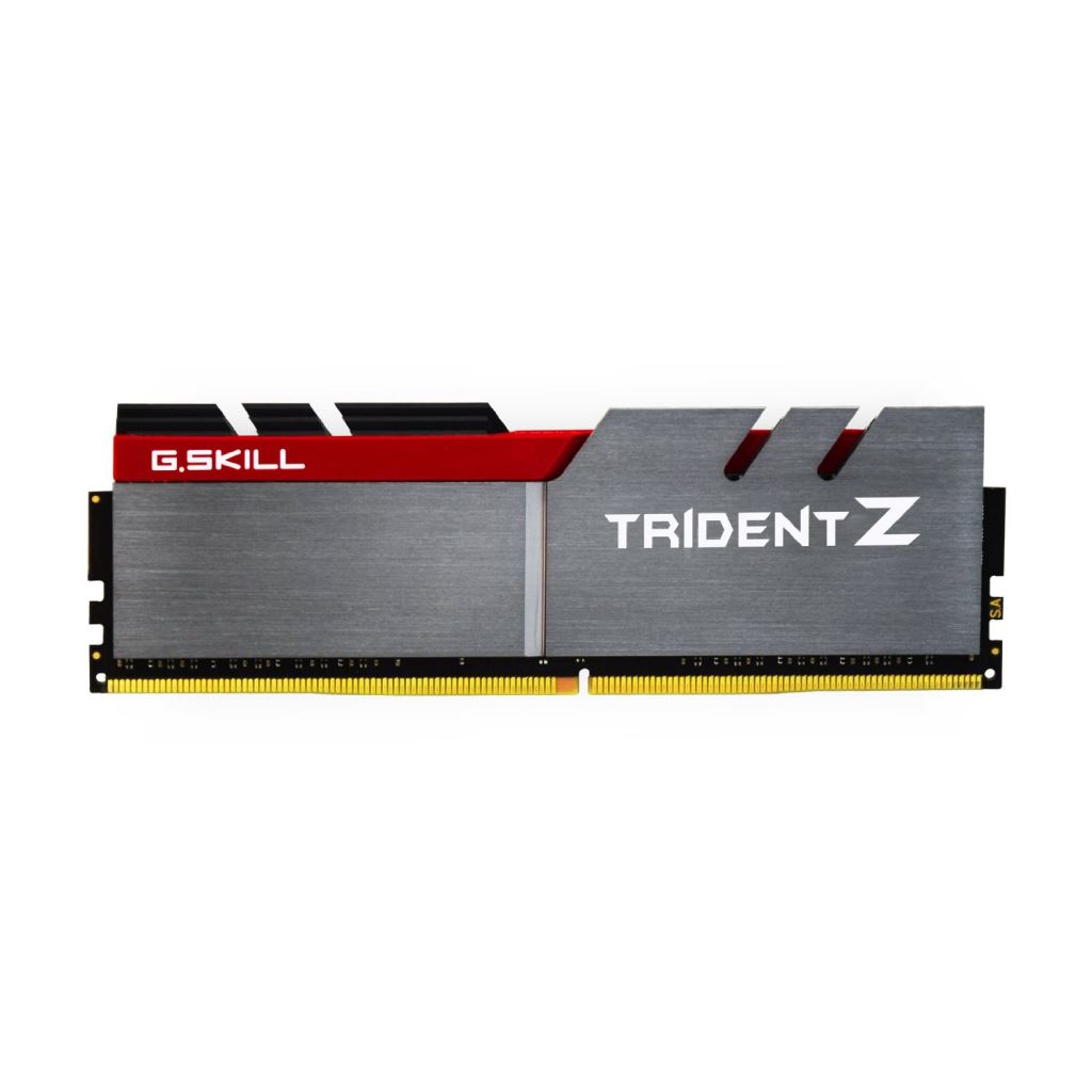 G.SKILL 16GB DDR4 3200MHz Kit(4x4GB) Trident Z Silver/Red