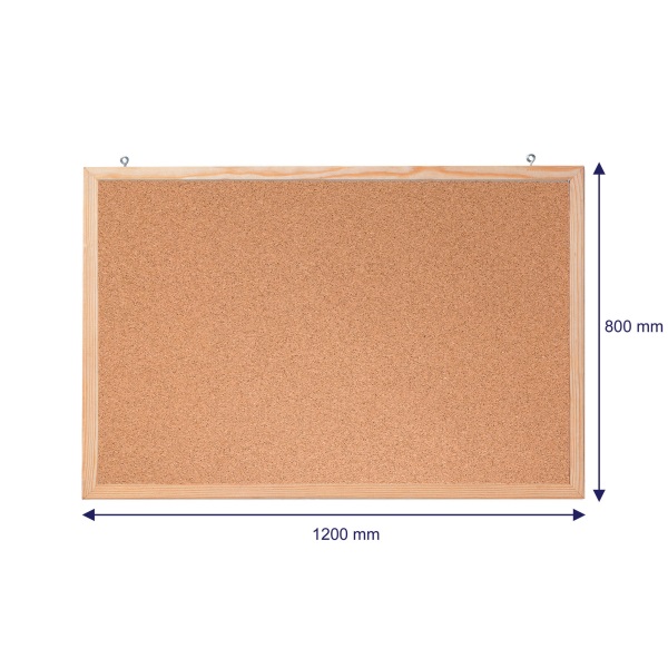 Franken CC-KT8012E 80x120 cm fakeretes parafatábla