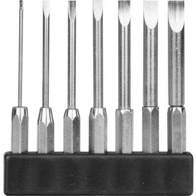 7 részes mini bit szortiment, egyenes pengéjű hosszú kivitel, 1-4 mm/45 mm, Donau MBS70 7 részes mini bit szortiment, egyenes pengéjű hosszú kivitel, 1-4 mm/45 mm, Donau MBS70
