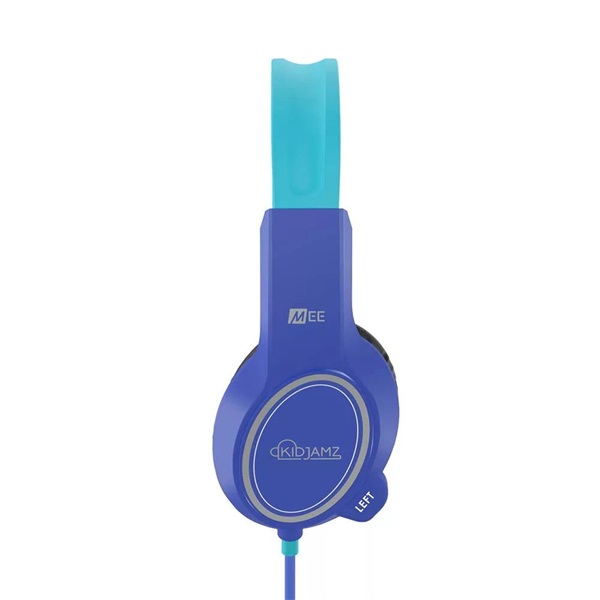 MEE AUDIO KIDJAMZ KJ35 limitált hangnyomással és mikrofonnal hallást védő kék gyerek fejhallgató MEE AUDIO KIDJAMZ KJ35 limitált hangnyomással és mikrofonnal hallást védő kék gyerek fejhallgató