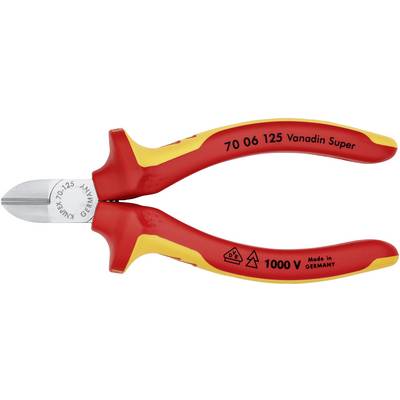 VDE oldalcsípőfogó Knipex 70 06 125 VDE oldalcsípőfogó Knipex 70 06 125