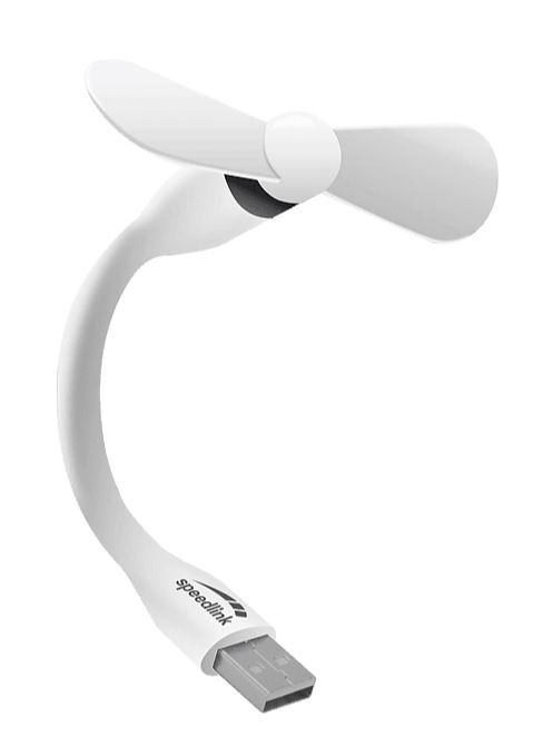 Speedlink Aero Mini USB ventilátor fehér (SL-600500-WE)