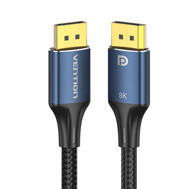 HD DisplayPort 8K Cable 5m Vention HCELJ (Blue) HD DisplayPort 8K Cable 5m Vention HCELJ (Blue)