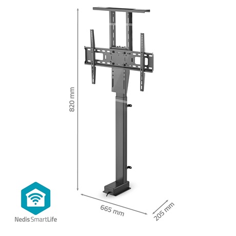 Nedis TVSM5840BK Fali konzol