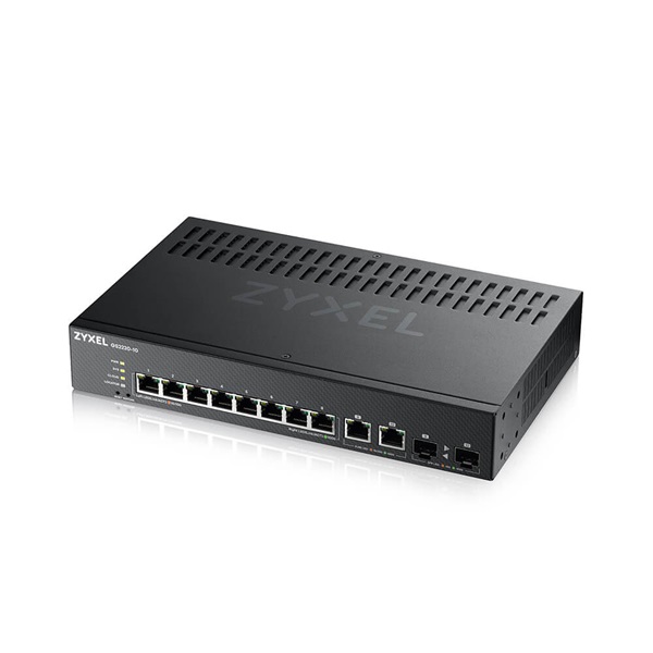 ZyXEL GS2220-10 10-port GbE L2+ Managed Switch ZyXEL GS2220-10 10-port GbE L2+ Managed Switch