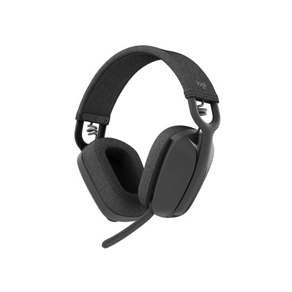 Logitech Zone Vibe 100 zajszűrős mikrofonos vezeték nélküli headset szürke (981-001213)