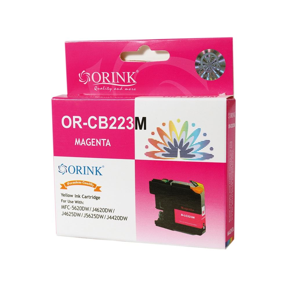 Orink LC223XL utángyártott Brother tintapatron magenta (BROLC223XLMA)