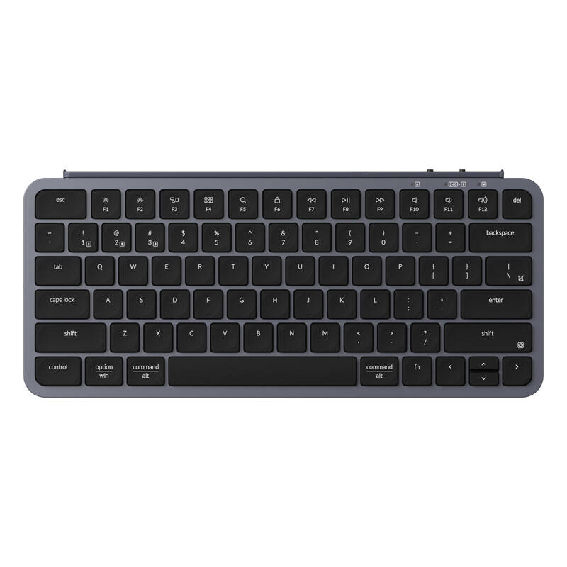 Keychron B1 Pro Ultra-Slim vezeték nélküli billentyűzet szürke US 