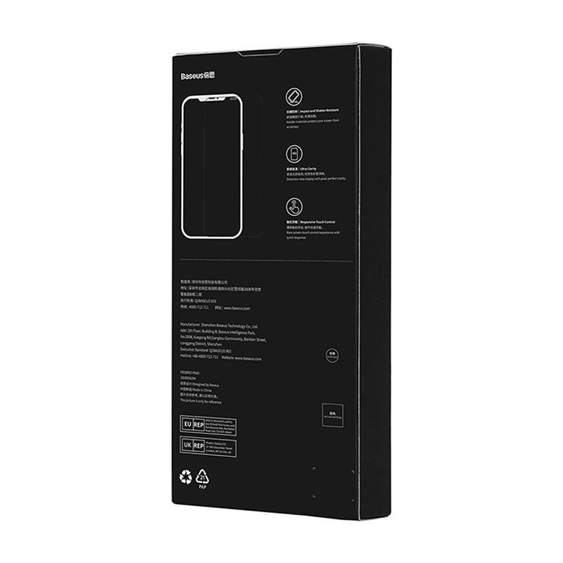 2x Baseus Crystal Tempered Glass 0.3mm for iPhone X/XS