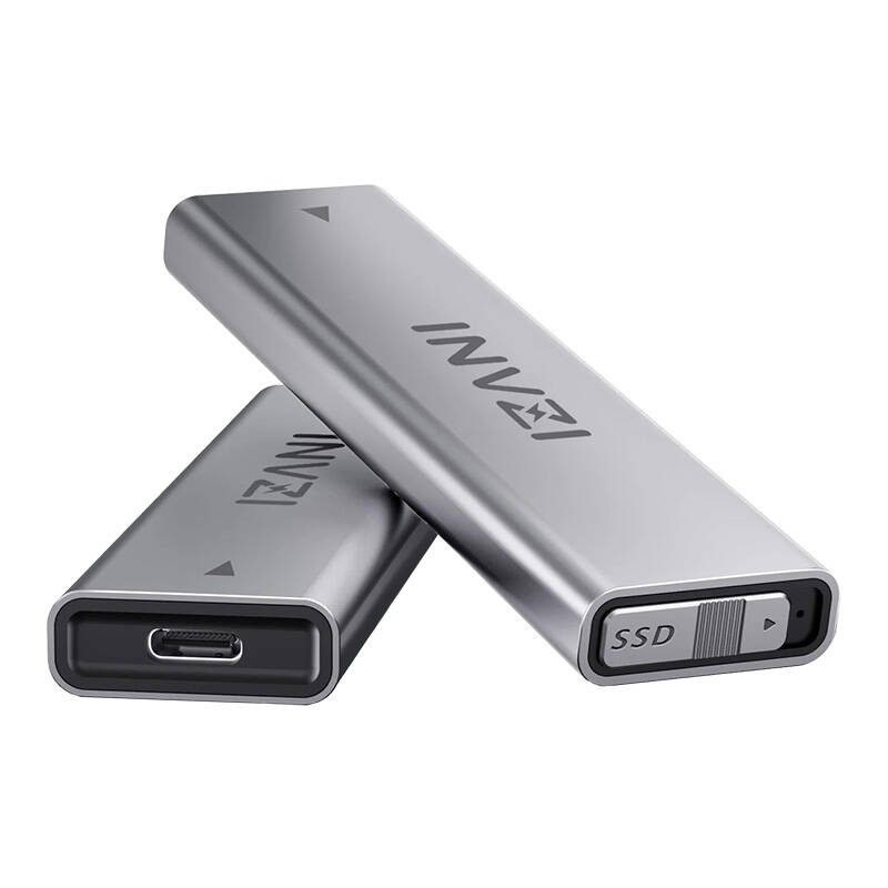 SSD Enclosure, INVZI, EN01, NVMe & SATA, 10Gbps