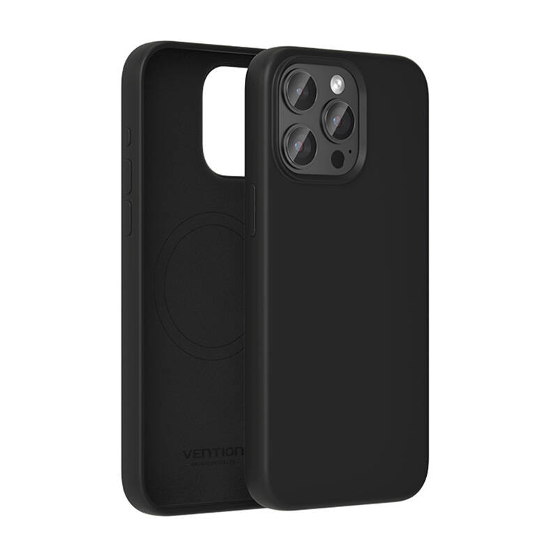 VentionKUEB0-30 Silicone Case for iPhone 14 Pro (black) VentionKUEB0-30 Silicone Case for iPhone 14 Pro (black)