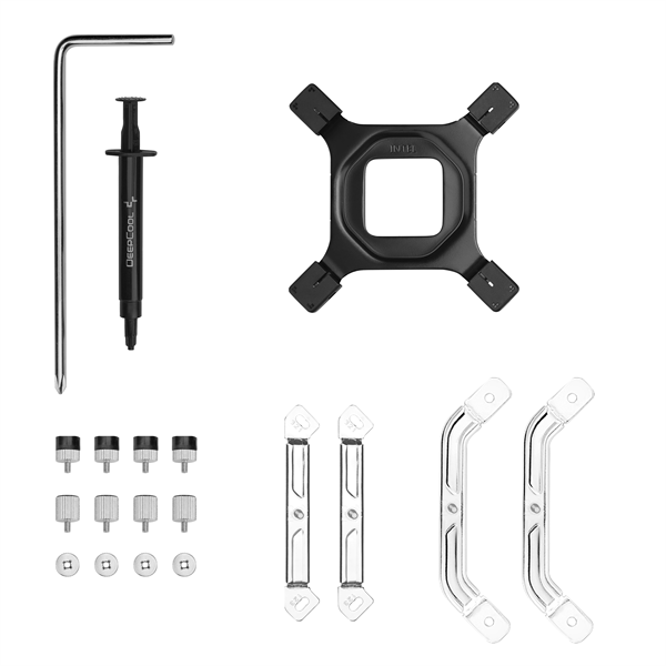 DeepCool    AK700 DIGITAL WH  28dB  max, 131,21 m3/h  4pin csatlakozó 7 db heatpipe  12cm PWM CPU Cooler