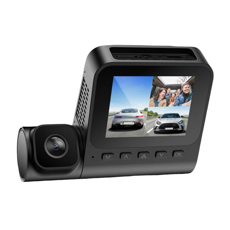 Azdome V600-3CH G-szenzor 1080p elülső kamera  1080p beltéri kamera és VGA hátsó kamera 
