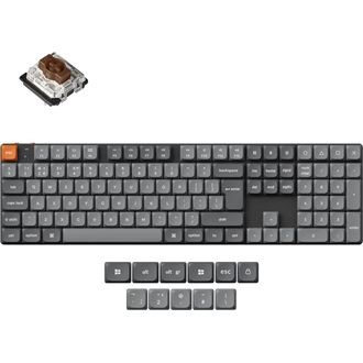 Keychron K5 Max Swappable Gateron RGB Backlight Brown Switch billentyűzet (K5M-H3-HU) Keychron K5 Max Swappable Gateron RGB Backlight Brown Switch billentyűzet (K5M-H3-HU)