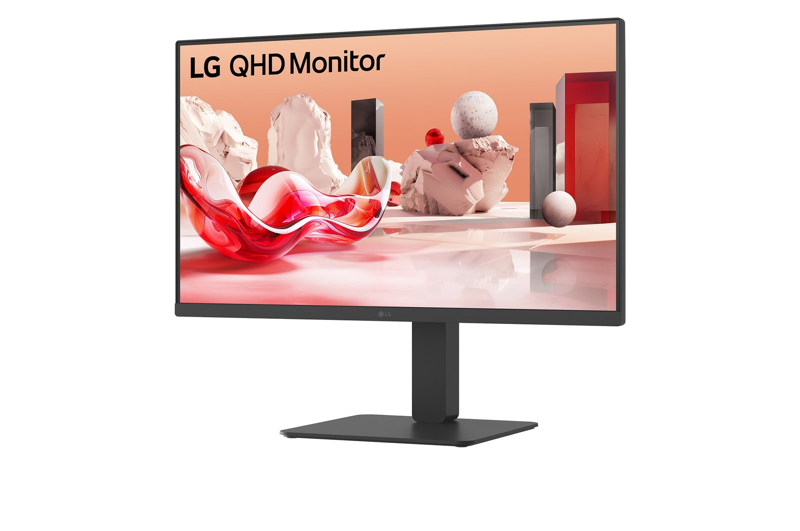 LG 27BA65QB-B monitor - 2560x1440, QHD, IPS, 100Hz, Fekete