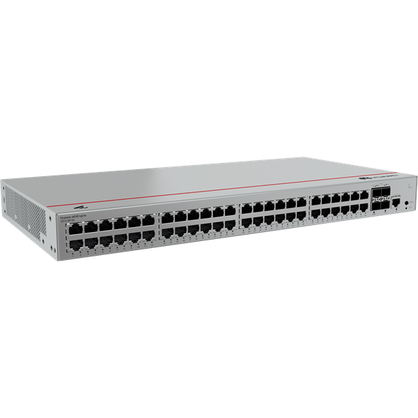 Huawei eKit Switch 48x1000Mbps + 4x1GE (SFP) + 1konzol port, iStack, Rackes, Layer2+ managed - S310-48T4S
