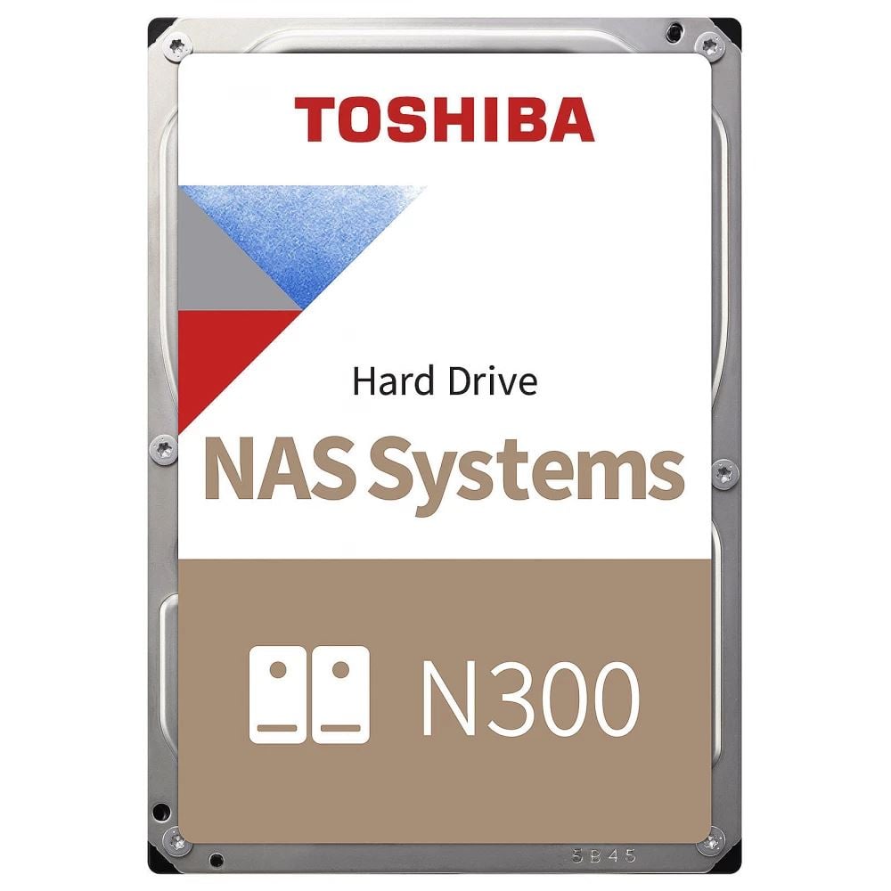 4TB Toshiba 3.5" N300 SATA merevlemez (HDWG440EZSTA)