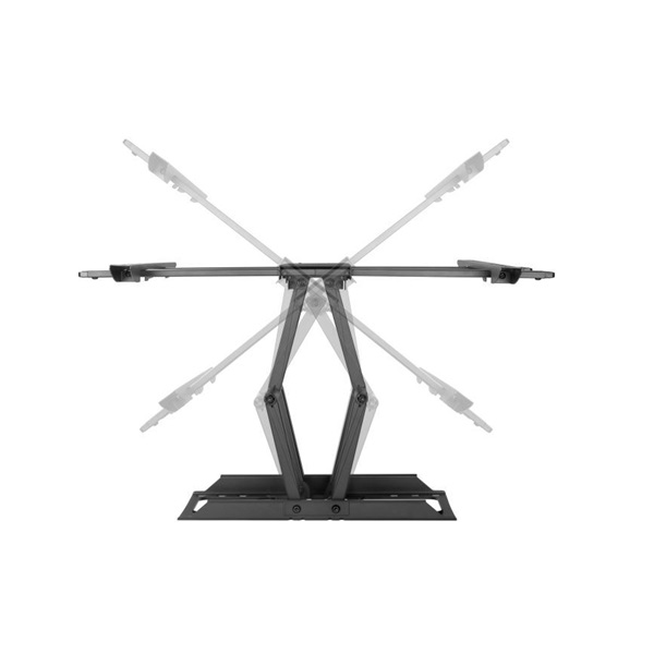 Equip  650335  37"-80" Max.: 60kg dönthető forgatható TV Fali konzol Fekete 
