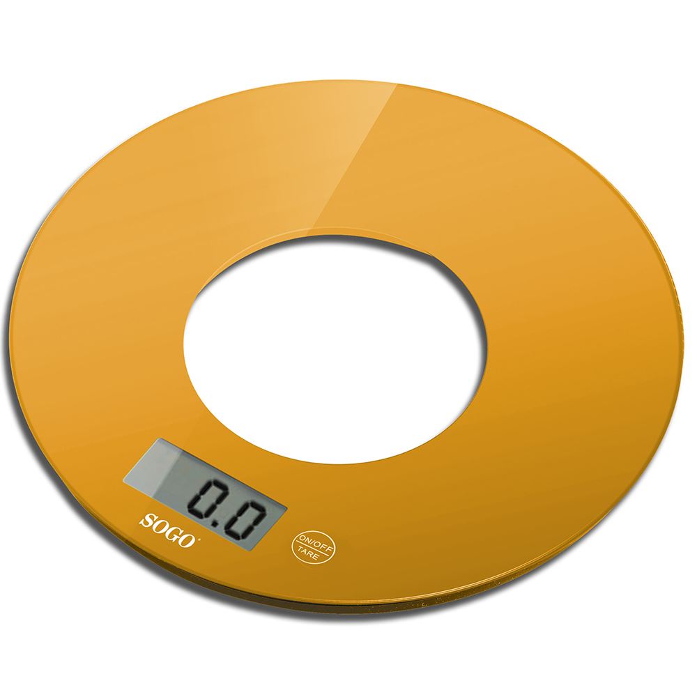 SOGO BAC-SS-3965O Konyhai mérleg 5kg-ig narancssárga
