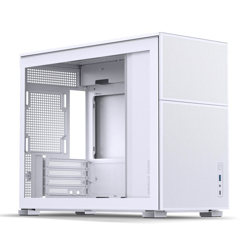 Jonsbo D31 MESH White táp nélküli ablakos mATX ház fehér Jonsbo D31 MESH White táp nélküli ablakos mATX ház fehér